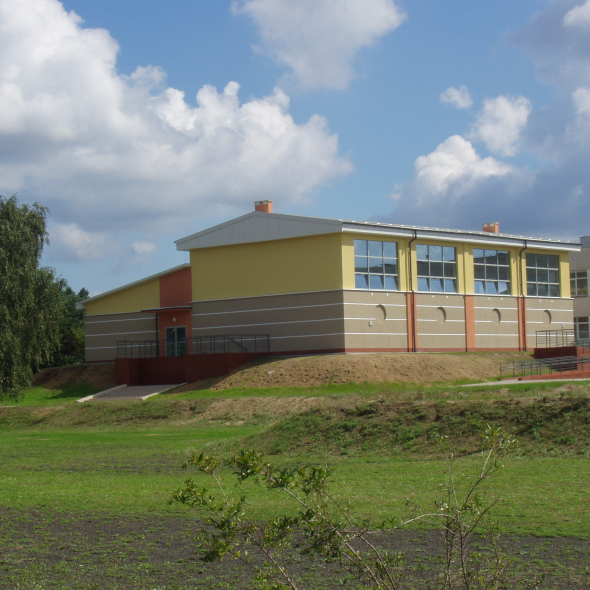 Bau einer Turnhalle  für die Grundschule Nr. 8