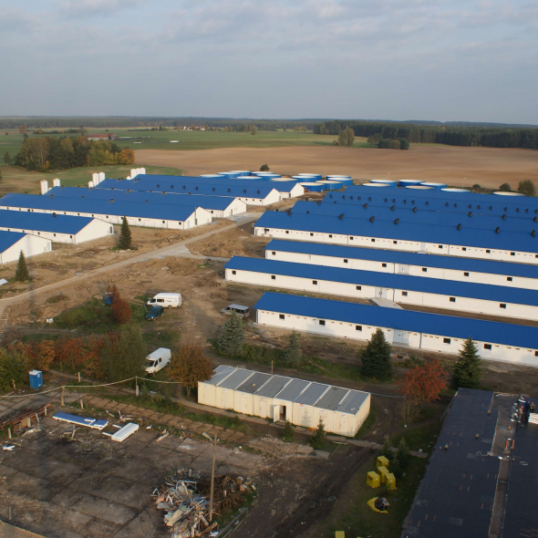 Modernisierung der „Agro-Sokołów“- Farm