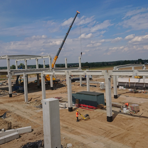 The development of the Production-Warehouse Facility with a Cold Store