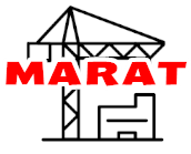 Logo firmy „Marat”